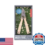 Kikkerland Beechwood Pocket Garden Plant Pruner Multi Tool Beige. Fixed Price $34.80.