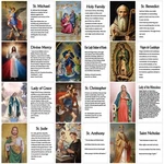 120 Pcs Catholic Cards Set - Saints, Prayers, Religious Gifts. Fixed Price $21.96.