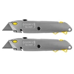 Stanley Quick-change Utility Knife With Retractable Blade And Twine Cutter 2PACK. Fixed Price $17.16.