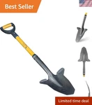 SHFD3 40" Yellow Spade Shovel - Gardening With 9" X 11" Bevel.... Fixed Price $80.07.