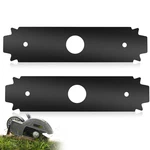 Lizewei 2PACK AC04215 8" Reversible Heavy Duty Hardened Steel Edger Blade Exp.... Fixed Price $14.49.