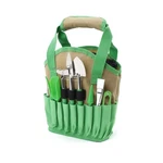 Indoor Gardening Stainless Steel Tool Set, 14 Pieces, Green. Fixed Price $39.99.