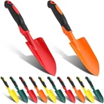 12 Pcs Garden Aluminum Alloy Heavy Duty Trowel Small Digging Shovels M.... Fixed Price $70.80.