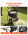 Walk Behind Spreader, 60LBS Capacity, Fertilizer. Fixed Price $115.02.