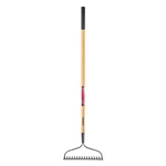 Husky 57 Wood Handle 16 Tine Bow Rake 77105 942. Fixed Price $99.97.