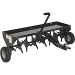 Strongway Tow-behind Lawn Aerator, 48IN.W, 32 Coring Plugs. Fixed Price $284.99.