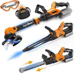 3-IN-1 Kids Garden Tools With Lights And Sounds, Weed Wacker Toy, Leaf Blower.... Fixed Price $49.50.