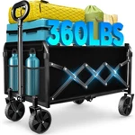 Wagons Carts Foldable - Collapsible With Wheels Utility.... Fixed Price $52.38.
