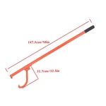 Felled Cant Hook Logging Tool 58IN - Steel Roller With Rubber Handle. Fixed Price $51.76.
