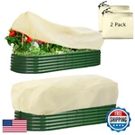 Eavnclg 2-PACK Plant Protection Cover Frost Blanket 51X27.5X17.7". Fixed Price $46.08.