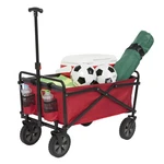 Seina SUW-300 Red Polyester Fabric Road Warrior Utility Cart 3.6 Cu. Ft.. Fixed Price $82.61.