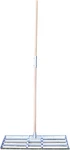 Levelawn Pro 30" Leveling Rake With 72" Handle Effortlessly Golf. Fixed Price $340.99.