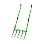 5 Tines All Steel Broadfork, 19" Garden Tool Heavy-duty Digging Pi.... Fixed Price $206.23.