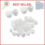 Qjaiune 1/2 Inch 13MM Hole Caps White Plastic Plugs, Flush Mount. Fixed Price $9.28.