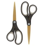 Westcott 55847 8-INCH Titanium-bonded Scissors For Office 2-PACK, Black/gold. Fixed Price $8.76.