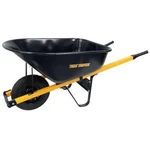 6 Cu. Ft. In Box Steel Wheelbarrow With Never Flat Tire And. Fixed Price $248.56.