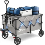 Best Sekey Collapsible Foldable Wagon With 330LBS Weight Capacity, Heavy Duty. Fixed Price $106.01.