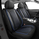 Mirozo Seat Covers For CAR,2CPS Universal 2PCS Front, Black And Blue. Fixed Price $104.99.