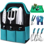 Kynup Tools, 7 Piece Gardening Gift For Women&men, Hand Cyan. Fixed Price $35.22.