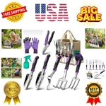 Tools Set, 30 Piece Stainless Steel Gardening Kit With Vintage Floral .... Fixed Price $43.19.