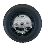 Marathon 14.5" Universal Replacement Wheelbarrow With Adapter Kit, Black. Fixed Price $29.99.