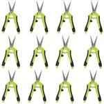 Keileoho 12 Pack 6.5 Inch Bud Trimming Scissors, Professional Stainless Steel.... Fixed Price $43.28.