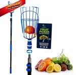 Eversprout 4.5-TO-12FT Durable Fruit Picker With 20+ Foot Reach Pole. Fixed Price $104.25.