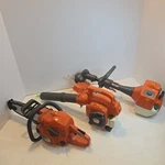 Husqvarna Toy Power Tool Set - Chainsaw, Blower, Trimmer Kids Pretend Play. Fixed Price $74.95.