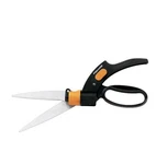 Fiskars Grass Shears 5" Stainless Steel And 360-DEGREE Swivel Blade. Fixed Price $15.00.