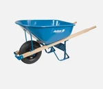 Jackson 6-CU Ft 1 Steel Push Wheelbarrow Flat-free Tire. Fixed Price $129.19.