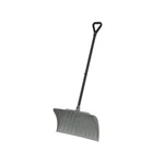 Suncast 27 Steel Core Snow Pusher With Curved Blade, D-grip Handle. Fixed Price $58.00.