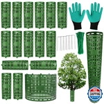 Ygaohf 15-PACK Tree Trunk Protector Plant Guard, Expandable, Breathable. Fixed Price $49.73.