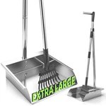 Xdmurym Pooper Scooper For Large Dogs Heavy Duty Long Handle Metal Tray Rake Sho. Fixed Price $49.63.