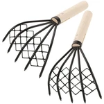 Doitool Clam Rake With Net Basket 10.23 Inch Carbon Steel Seafood Black. Fixed Price $30.73.