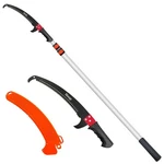 5-13FT Telescoping Pole Saw Extendable Tree Trimmer With 17-INCH Steel Blade .... Fixed Price $121.93.