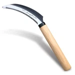 Shanfeek Grass Sickle With Sawtooth Japanese Weeding Hoe Tools Beige. Fixed Price $19.99.