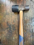 Hildebrand Soft Face Hammer Rubber & Steel Dual Head Wood Handle Shop Tool. Fixed Price $29.99.