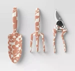 Threshold Garden 3 Piece Tool Set Aluminum Pruner Cultivator Trowel Print New. Fixed Price $28.88.