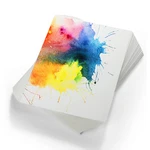 Tecunite 120 Sheets Cotton Watercolor Paper White Cold Press Loose Drawing. Fixed Price $44.81.