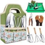 Kynup Tools, 7 Piece Gardening Gift For Women, Green. Fixed Price $32.34.