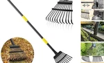 Rake, Garden Leaf Rakes For Lawns Heavy Duty, Yard Metal Tools With 5 Ft. Fixed Price $36.75.