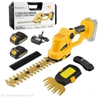 Sakerplus Cordless Hedge Trimmer & Grass Shear SK-GS100/MT 22V SK5 Steel Yellow. Fixed Price $41.00.