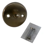 Delta RP31555CZ Overflow Plate And Screws For Trip Lever Bath Waste. Fixed Price $108.95.