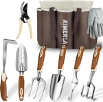 Gardening Tools Set Of 9 Heavy Duty With Non-slip Rubber Grip. Fixed Price $63.99.
