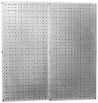 Wall Control 30-P-3232GV Galvanized Steel Pegboard Pack. Fixed Price $56.99.
