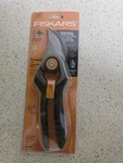 Fiskars Pruner Hardened Steel Blade Non-slip Grips Replaceable Black/orange. Fixed Price $21.99.
