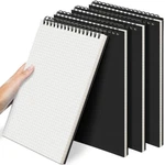 Engrowtic 4 Pack Graph Paper Spiral Notepad A5 Top Wirebound Grid Not.... Fixed Price $26.49.