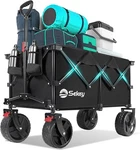 Sekey 220L Wagon Cart Foldable Big All Terrain Beach Wheels. Fixed Price $177.99.