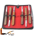 6 Pcs Farrier Hoof Knives Equine Veterinary Horse Knife With Leather Pouch Kit. Fixed Price $25.15.