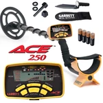 Garrett Ace 250 Metal Detector + Waterproof Coil Edge Digger. Fixed Price $263.98.